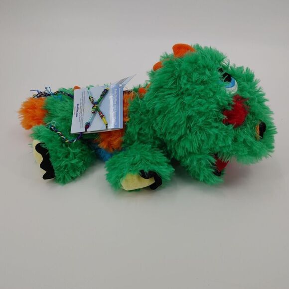 Baby Stuffies Igby Iguana & Friendship Bracelet Green 12" Toy Plush Toy - Picture 6 of 11